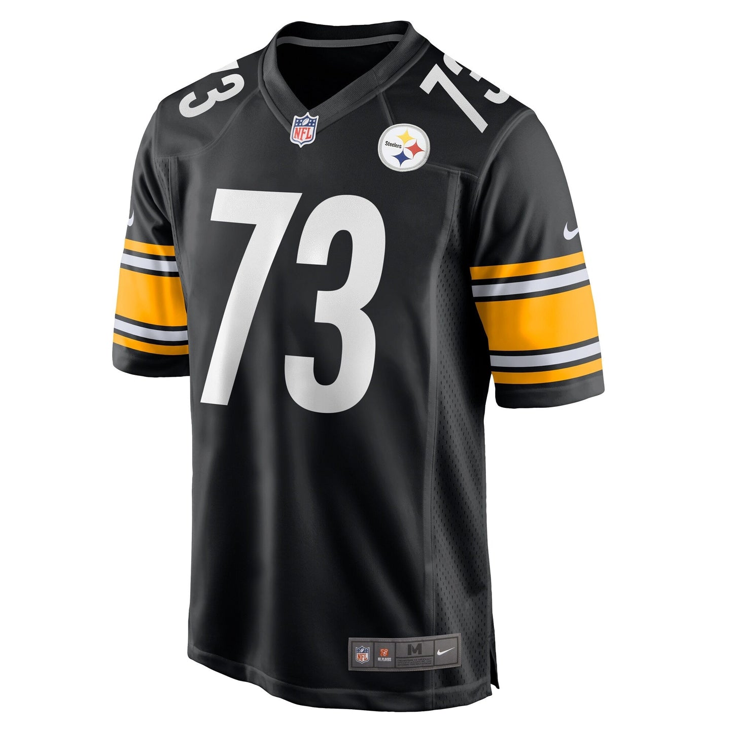 Isaac Seumalo Pittsburgh Steelers Game Jersey - Black football jersey product view 2