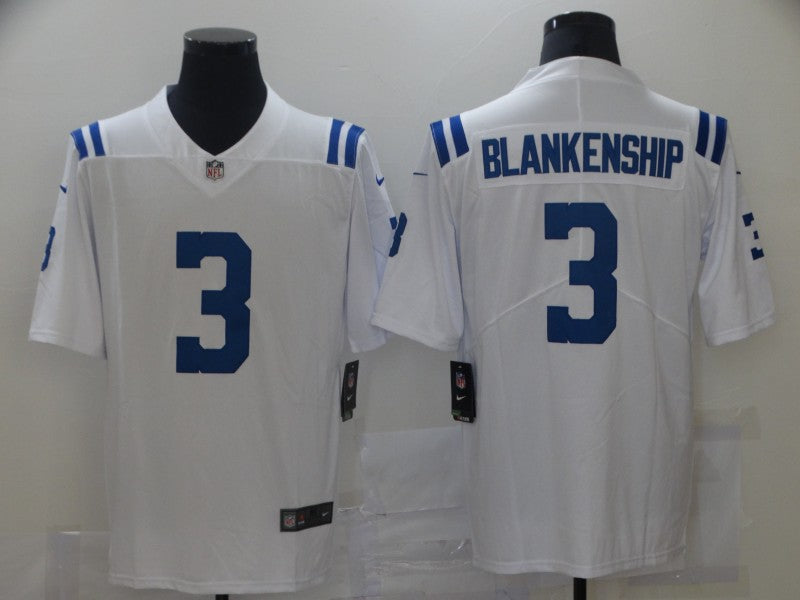 Men's Indianapolis Colts Rodrigo Blankenship White Game Jersey football jersey product view 1