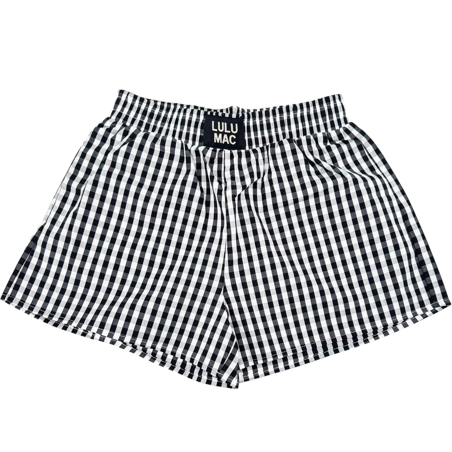 Bxgh-Black Gingham Boxer Short Unisex T-shirt, Sweatshirt, Hoodie, Long Sleeve Tee - T-Shirt, Sweatshirt, Hoodie