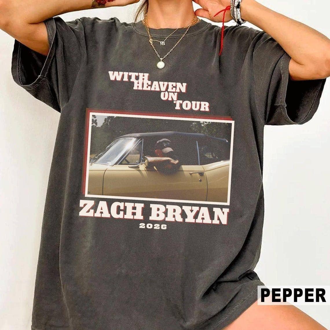 Zach Bryan 2026 Us Tour Vintage Oklahoma Country T-Shirt Unisex T-shirt, Sweatshirt, Hoodie, Long Sleeve Tee - T-Shirt, Sweatshirt, Hoodie