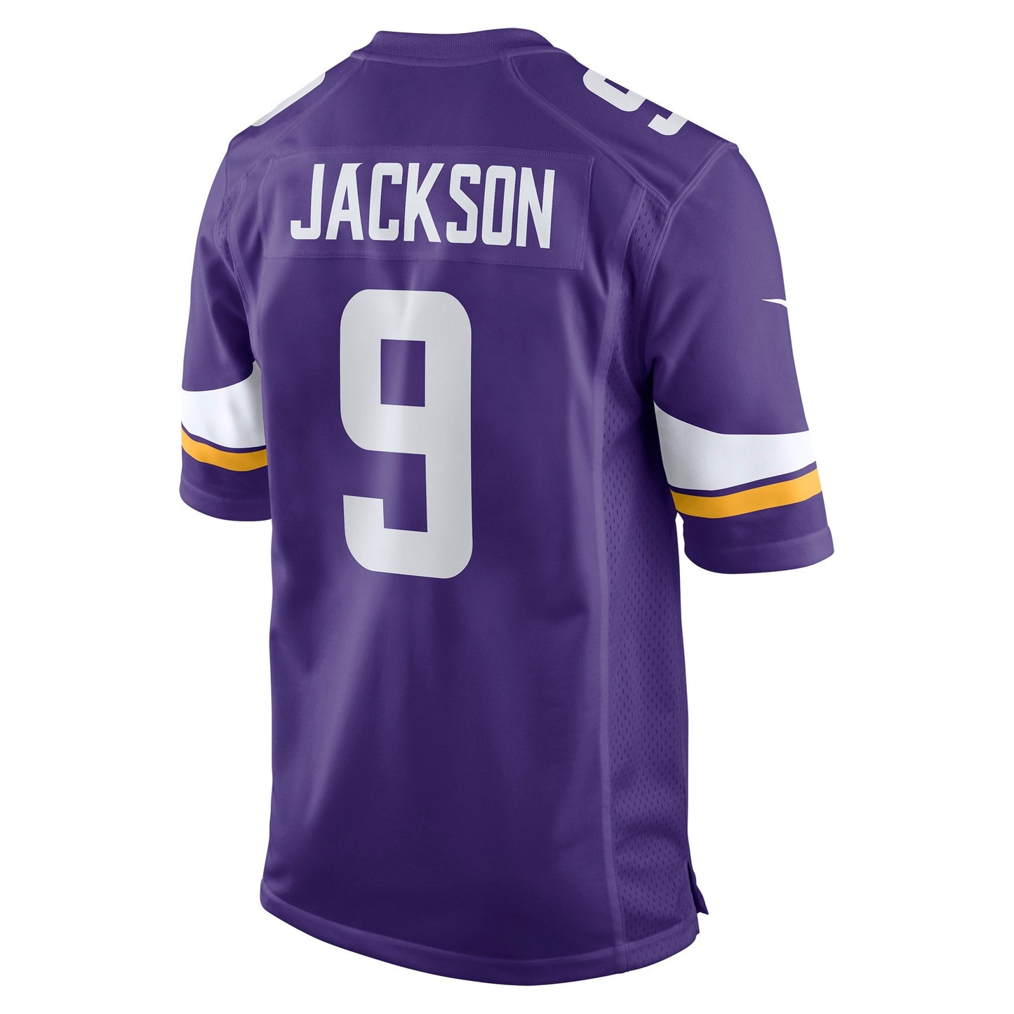 Trishton Jackson Minnesota Vikings Game Jersey - Purple football jersey product view 3