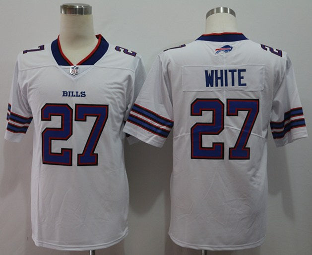 Men's Buffalo Bills Tre'Davious White #27 White Game Player Jersey1 football jersey product view 1
