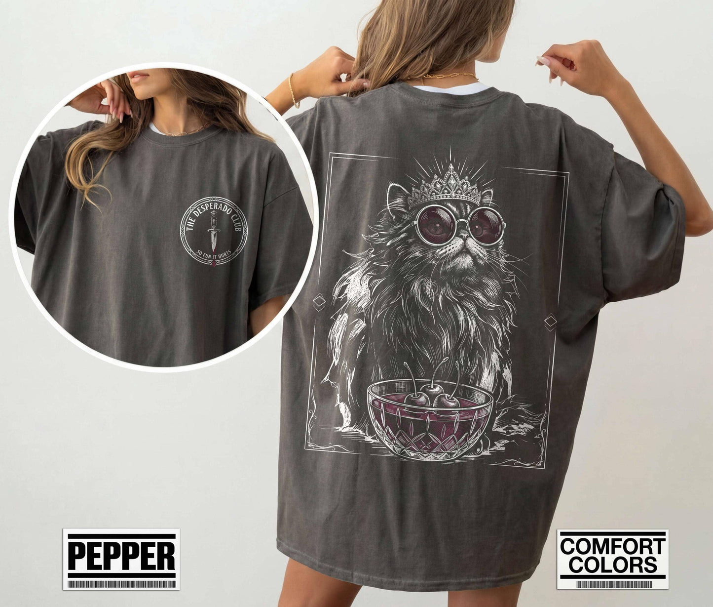 Dungeon Crawler Carl Donut App Comfort Colors Tee Unisex T-shirt, Sweatshirt, Hoodie, Long Sleeve Tee - T-Shirt, Sweatshirt, Hoodie