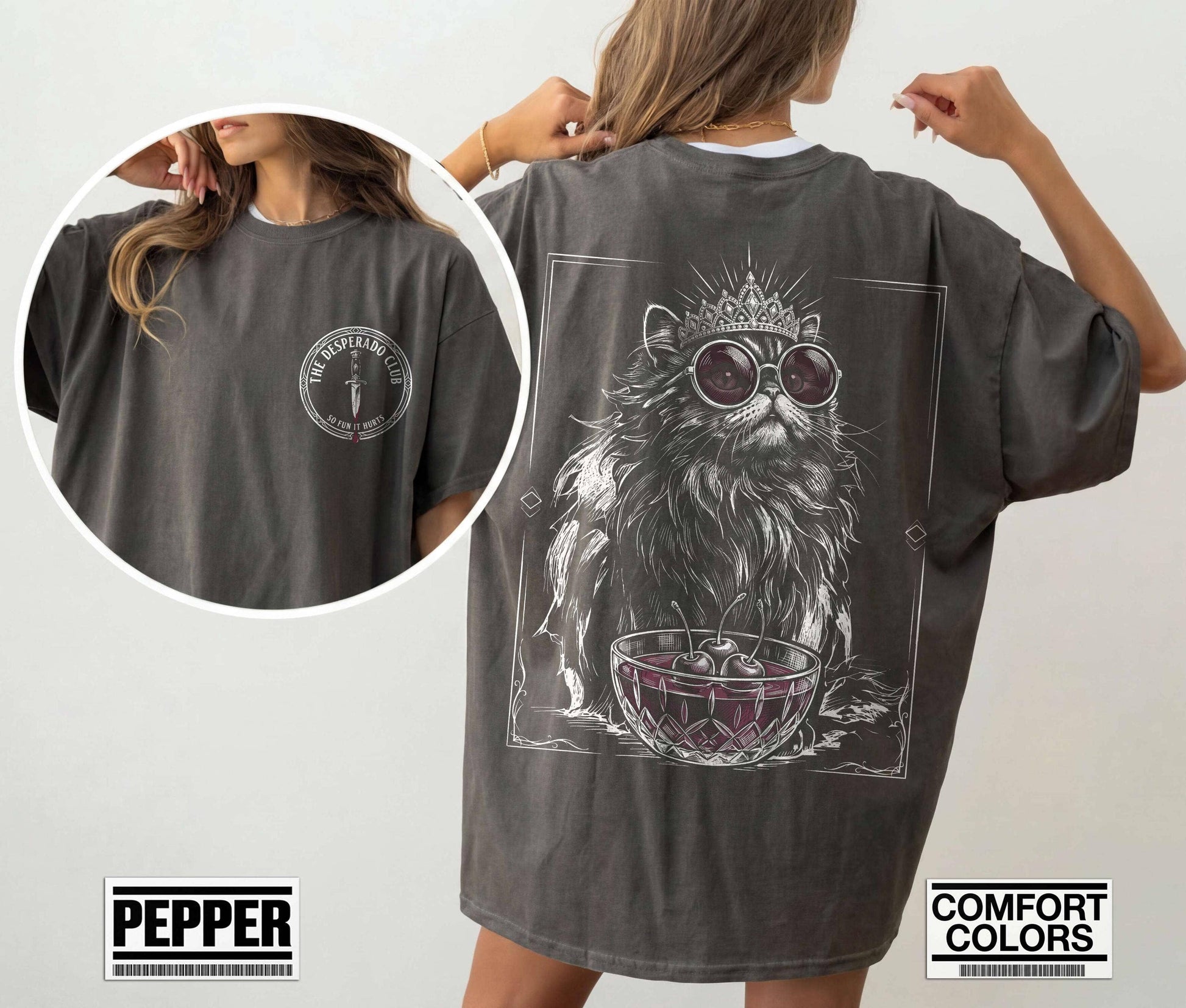Dungeon Crawler Carl Donut App Comfort Colors Tee Unisex T-shirt, Sweatshirt, Hoodie, Long Sleeve Tee - T-Shirt, Sweatshirt, Hoodie
