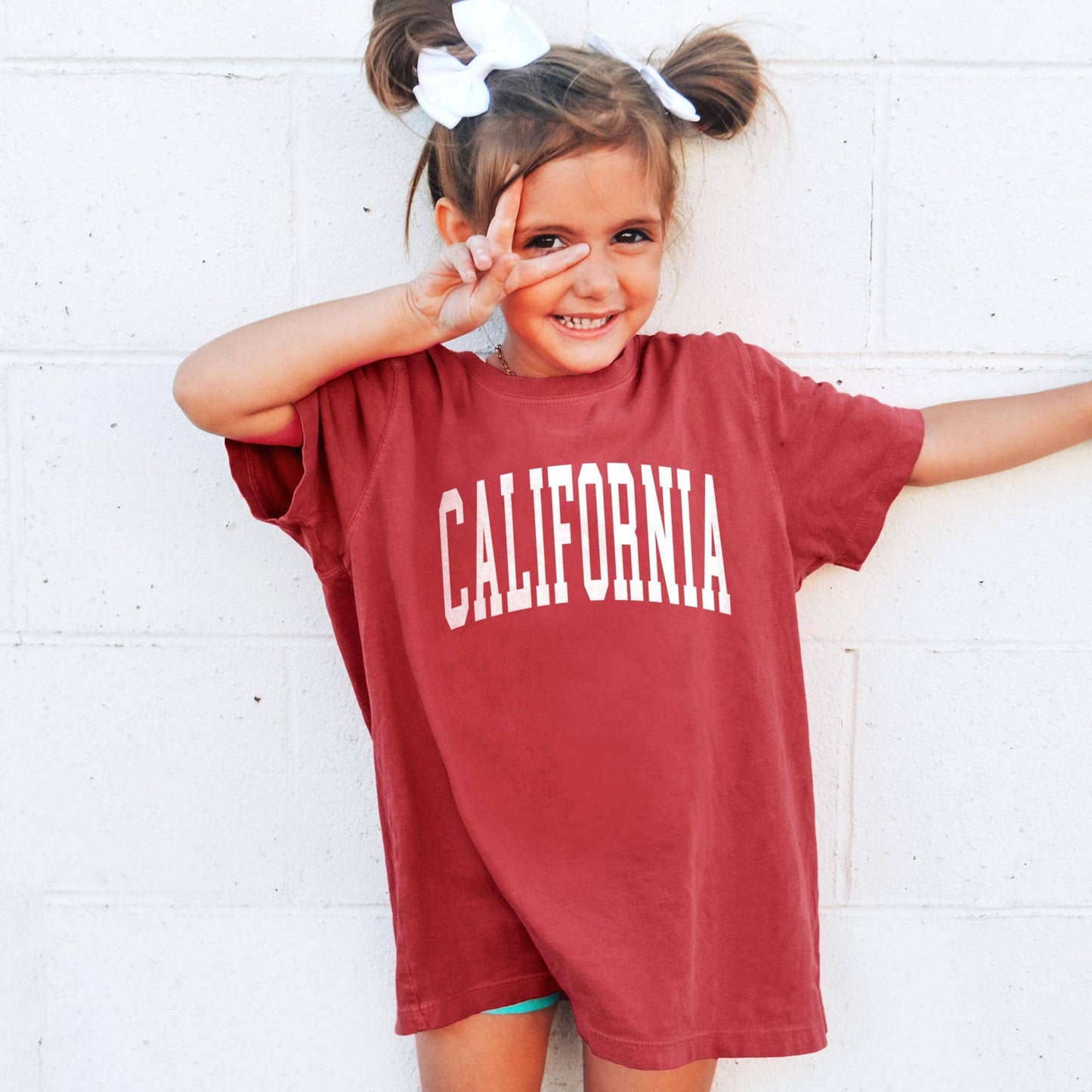 Custom Comfort Colors Kids Tee with Your Name Location Logo Unisex T-shirt, Sweatshirt, Hoodie, Long Sleeve Tee - T-Shirt, Sweatshirt, Hoodie
