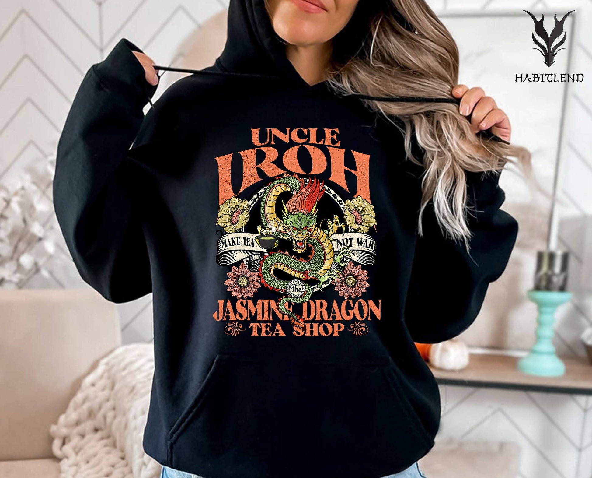 Uncle Iroh's Jasmine Dragon Tea Comfort Colors Tshirt Avatar Unisex T-shirt, Sweatshirt, Hoodie, Long Sleeve Tee - T-Shirt, Sweatshirt, Hoodie