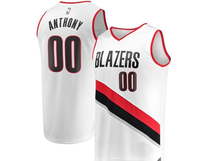 Carmelo Anthony Portland Trailblazers Jersey basketball jersey product view 1