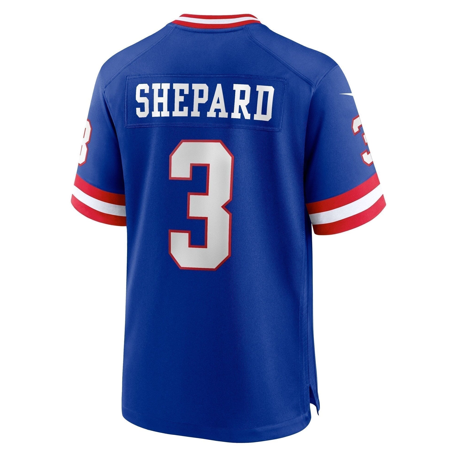 Sterling Shepard New York Giants Classic Game Jersey - Royal football jersey product view 3