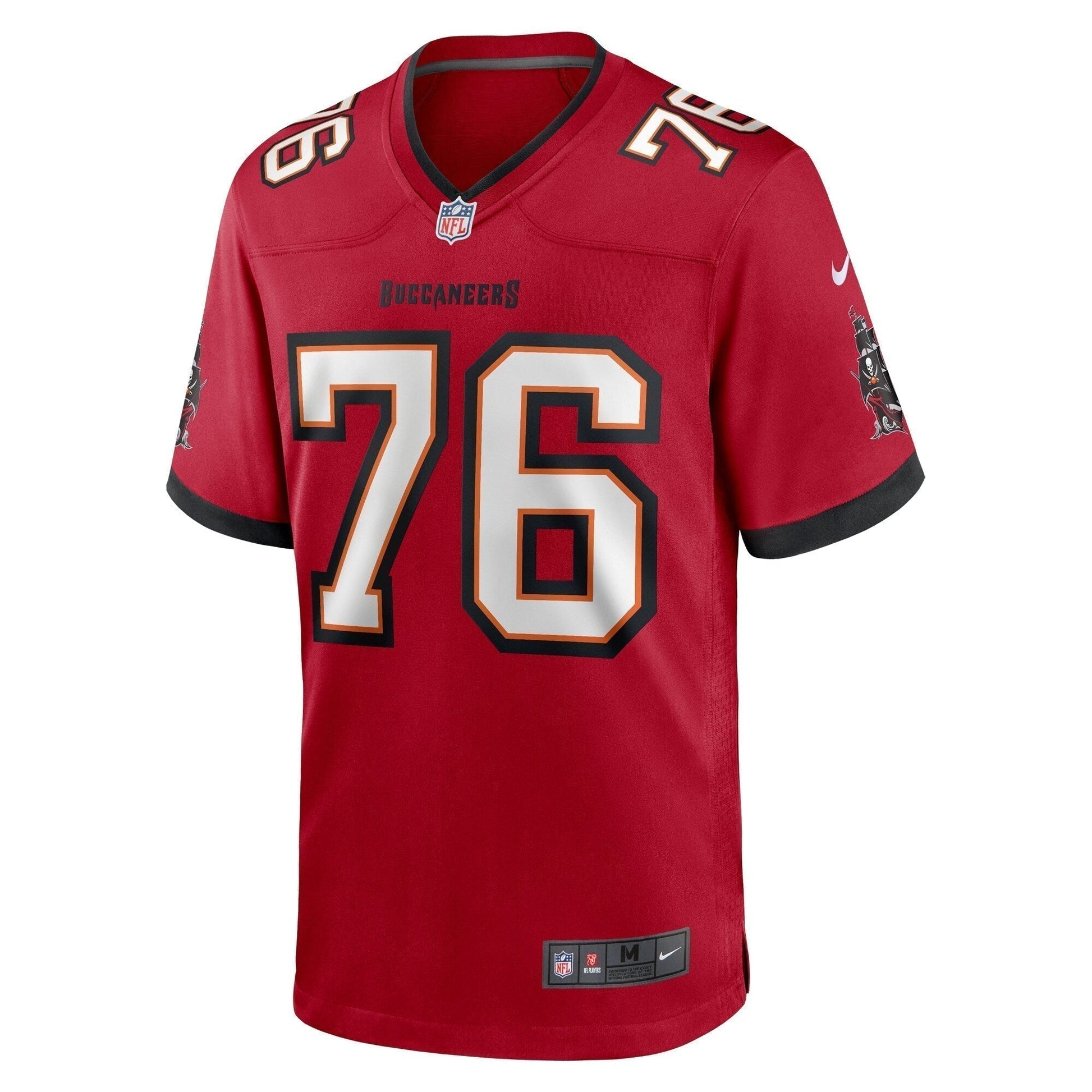 Iosua Opeta Tampa Bay Buccaneers Game Jersey - Red football jersey product view 2