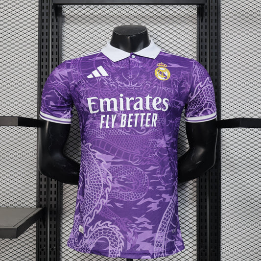 2026 Real Madrid Dragon Purple Player Version Jersey sports jersey product view 1