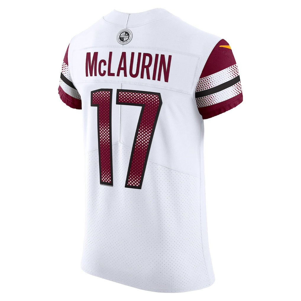 W.Commanders#17 Terry McLaurinWhite Vapor Elite Jersey football jersey product view 1