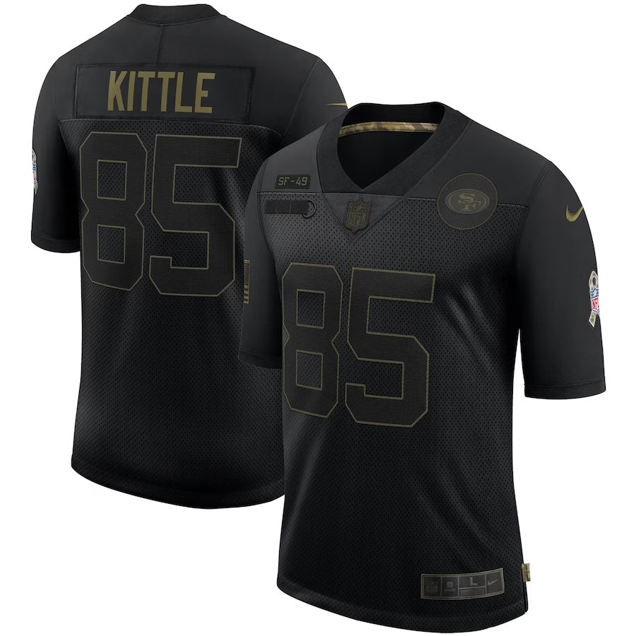 George Kittle San Francisco 49ers Salute To Service Jersey football jersey product view 1