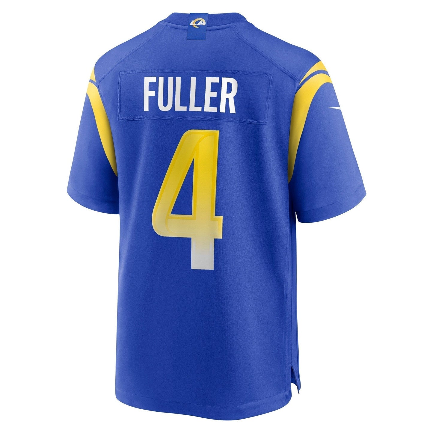Jordan Fuller Los Angeles Rams Game Jersey - Royal football jersey product view 3