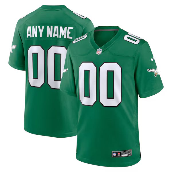 Custom Philadelphia Eagles Jersey football jersey product view 1