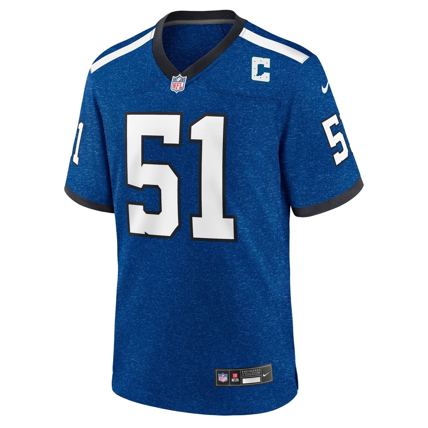 Kwity Paye Indianapolis Colts Indiana Nights Alternate Game Jersey - Royal football jersey product view 2