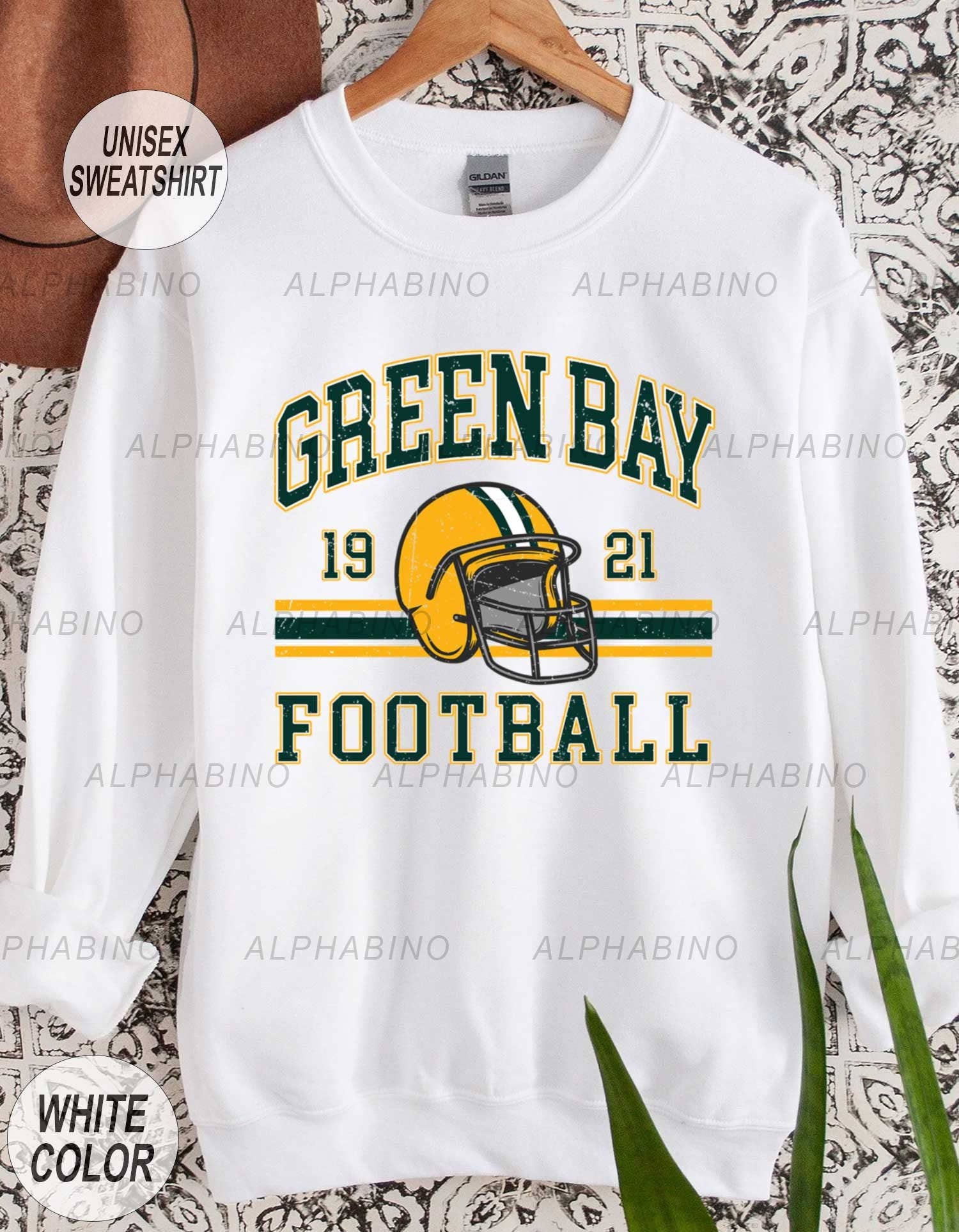 Green Bay Packers Vintage Sweatshirt - Football Fan Tee Unisex T-shirt, Sweatshirt, Hoodie, Long Sleeve Tee - T-Shirt, Sweatshirt, Hoodie