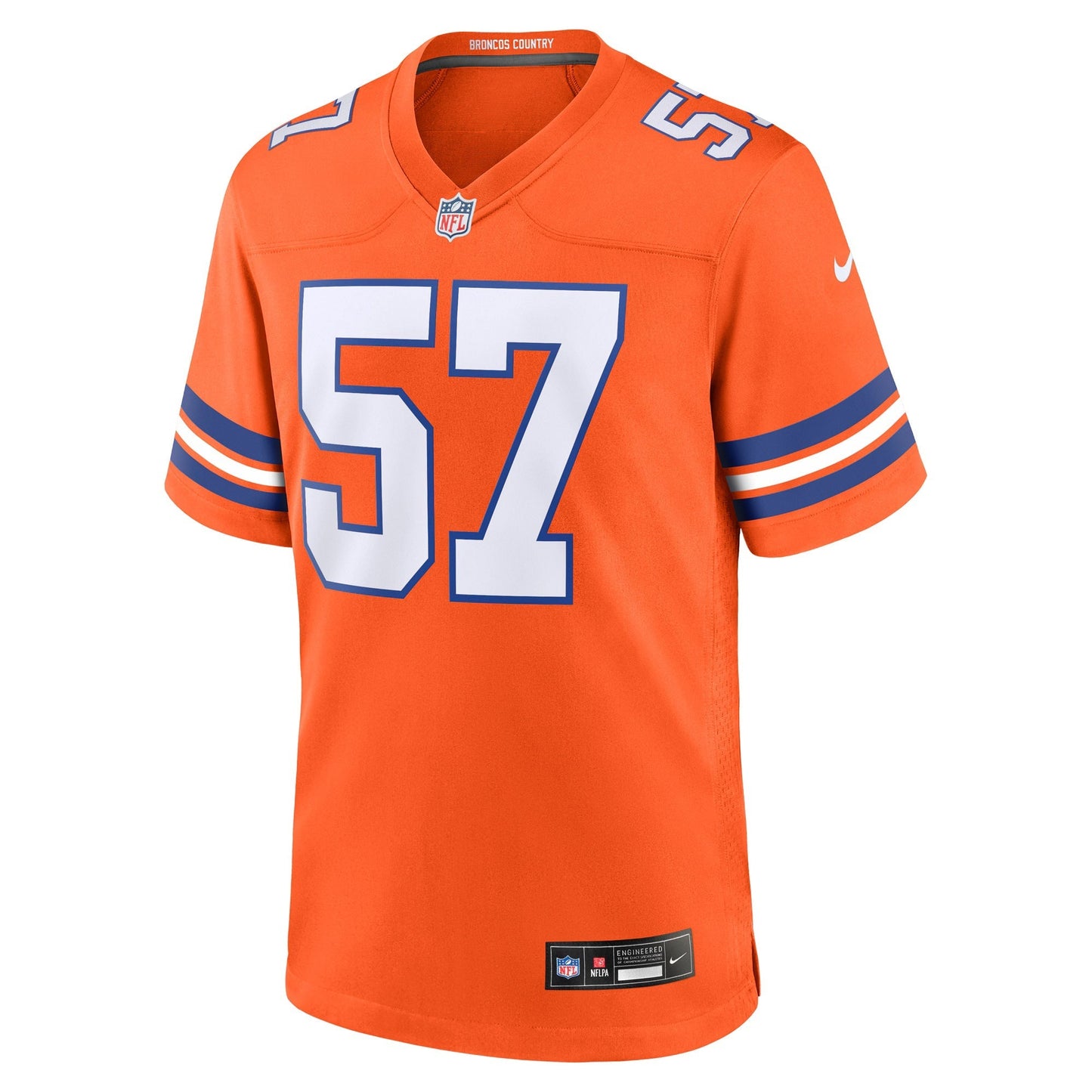 Denver Broncos Tom Jackson Orange Retired Player Alternate Game Jersey football jersey product view 1