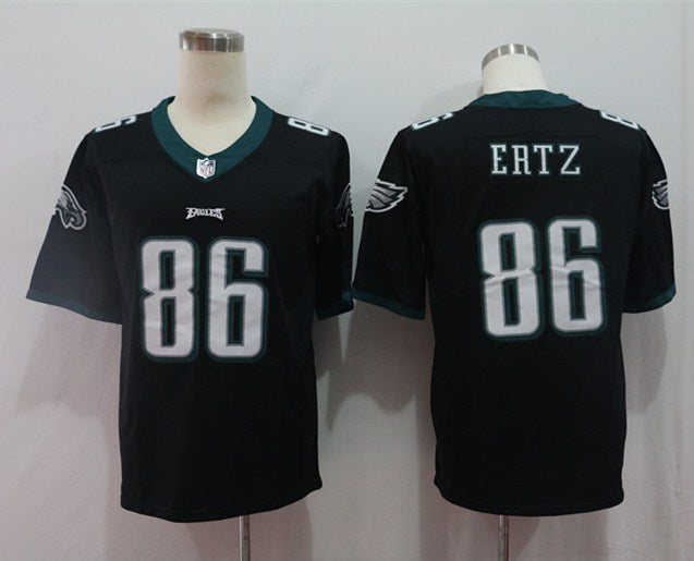 Men's Philadelphia Eagles Zach Ertz Black Game Jersey football jersey product view 1