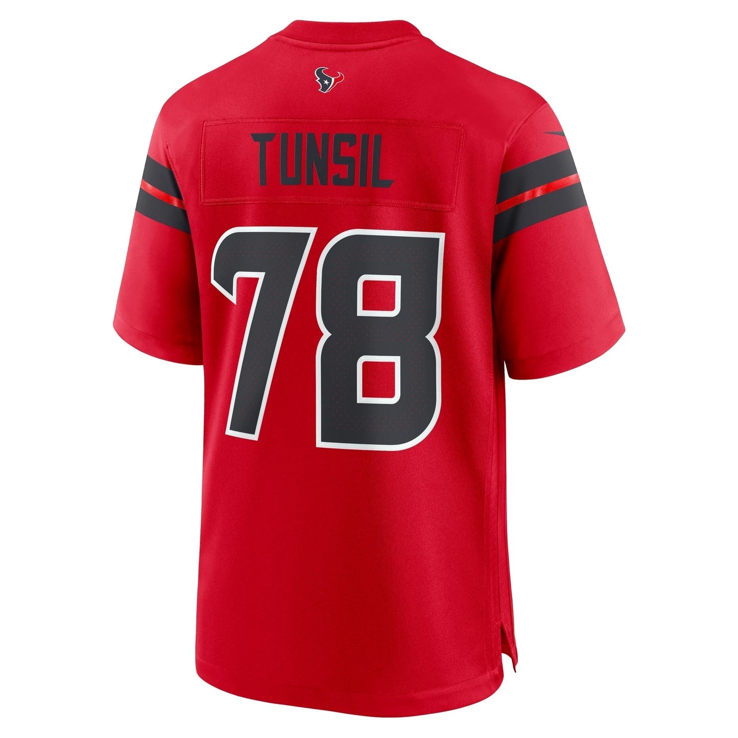 Laremy Tunsil Houston Texans Alternate Game Jersey - Red football jersey product view 3