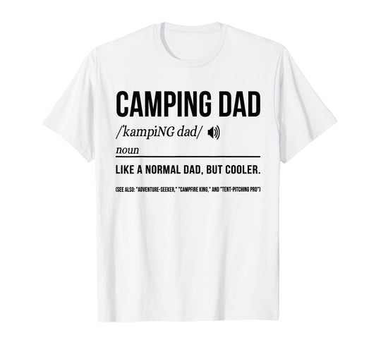 Camping Dad Camper Father Camping Dad T-Shirt - Graphic Print for Adults - T-Shirt, Sweatshirt, Hoodie
