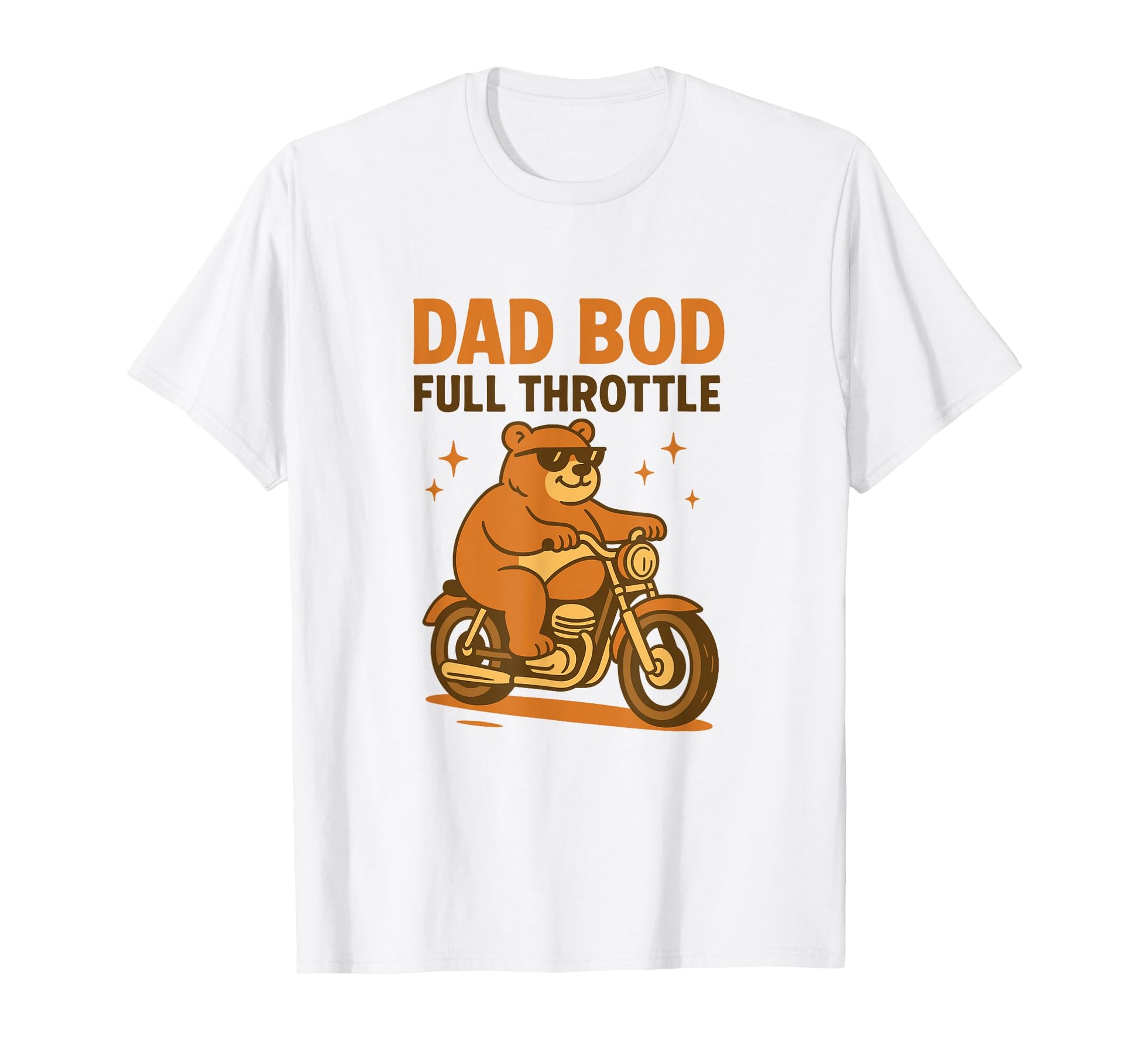 Funny Motorcycle Papa Bear Dad Bod Biker T-Shirt - Novelty Apparel Unisex - T-Shirt, Sweatshirt, Hoodie