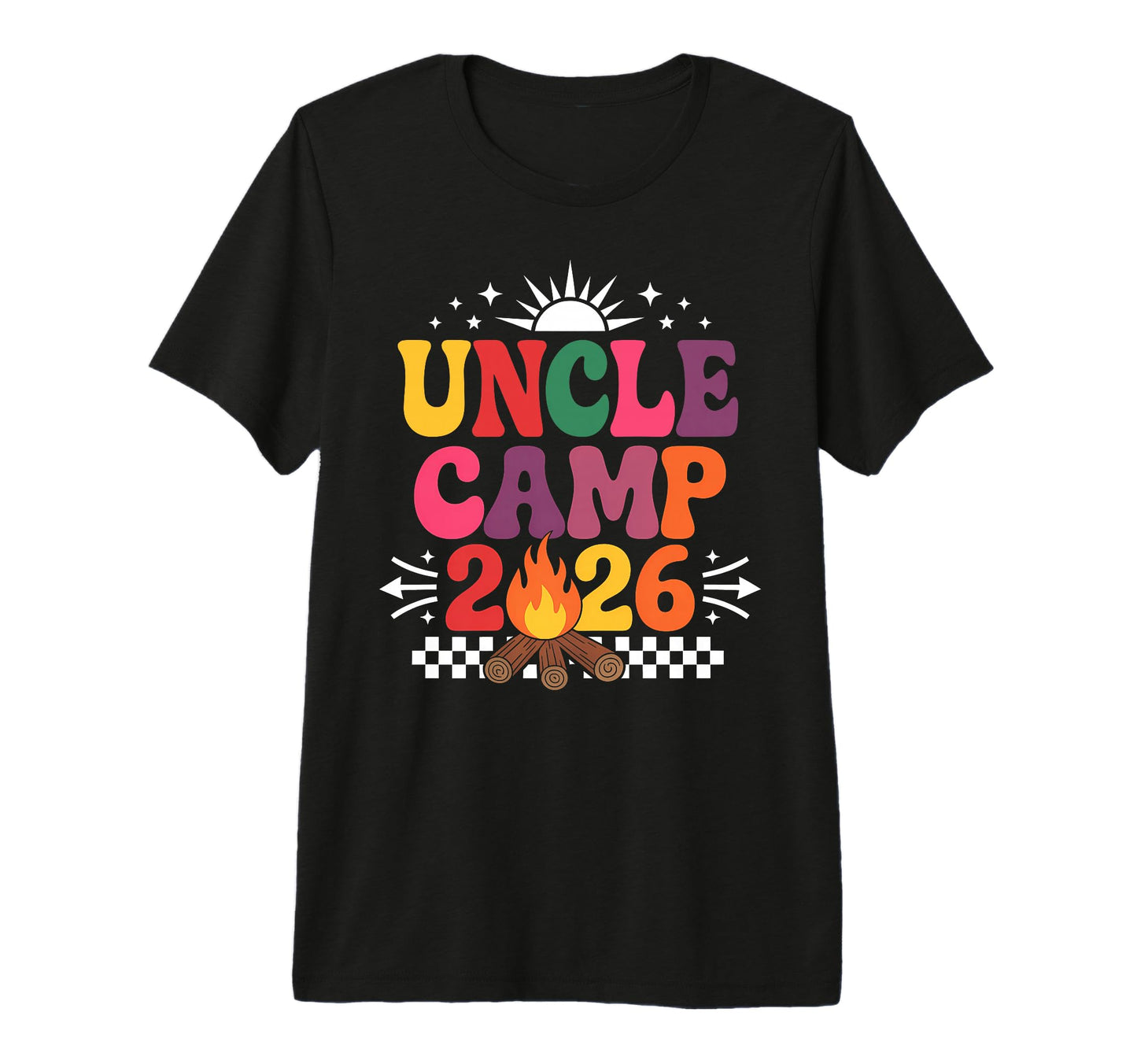 Uncle Camp 2026 Family Vacation Summer T-Shirt - Streetwear Style Unisex - T-Shirt, Sweatshirt, Hoodie