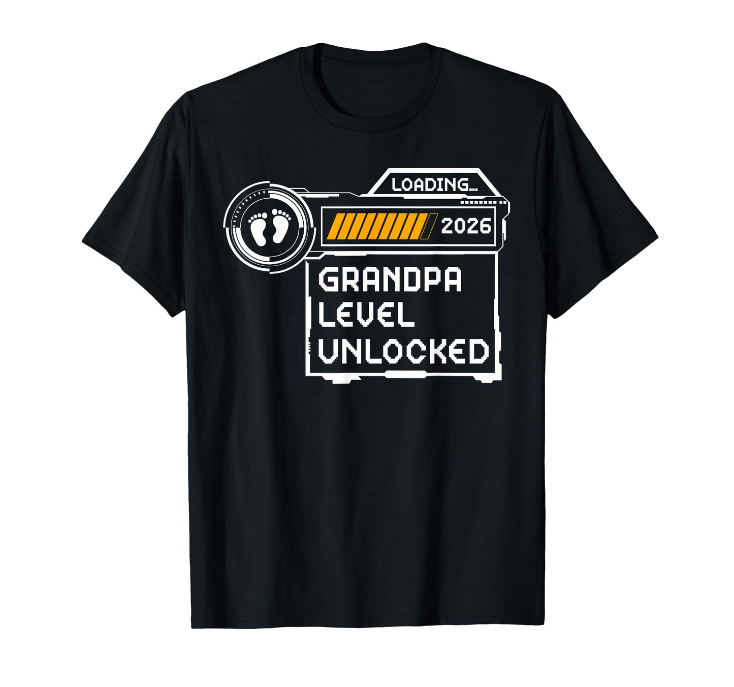 Grandpa Level Unlocked Est 2026 First T-Shirt - Novelty Apparel Unisex - T-Shirt, Sweatshirt, Hoodie