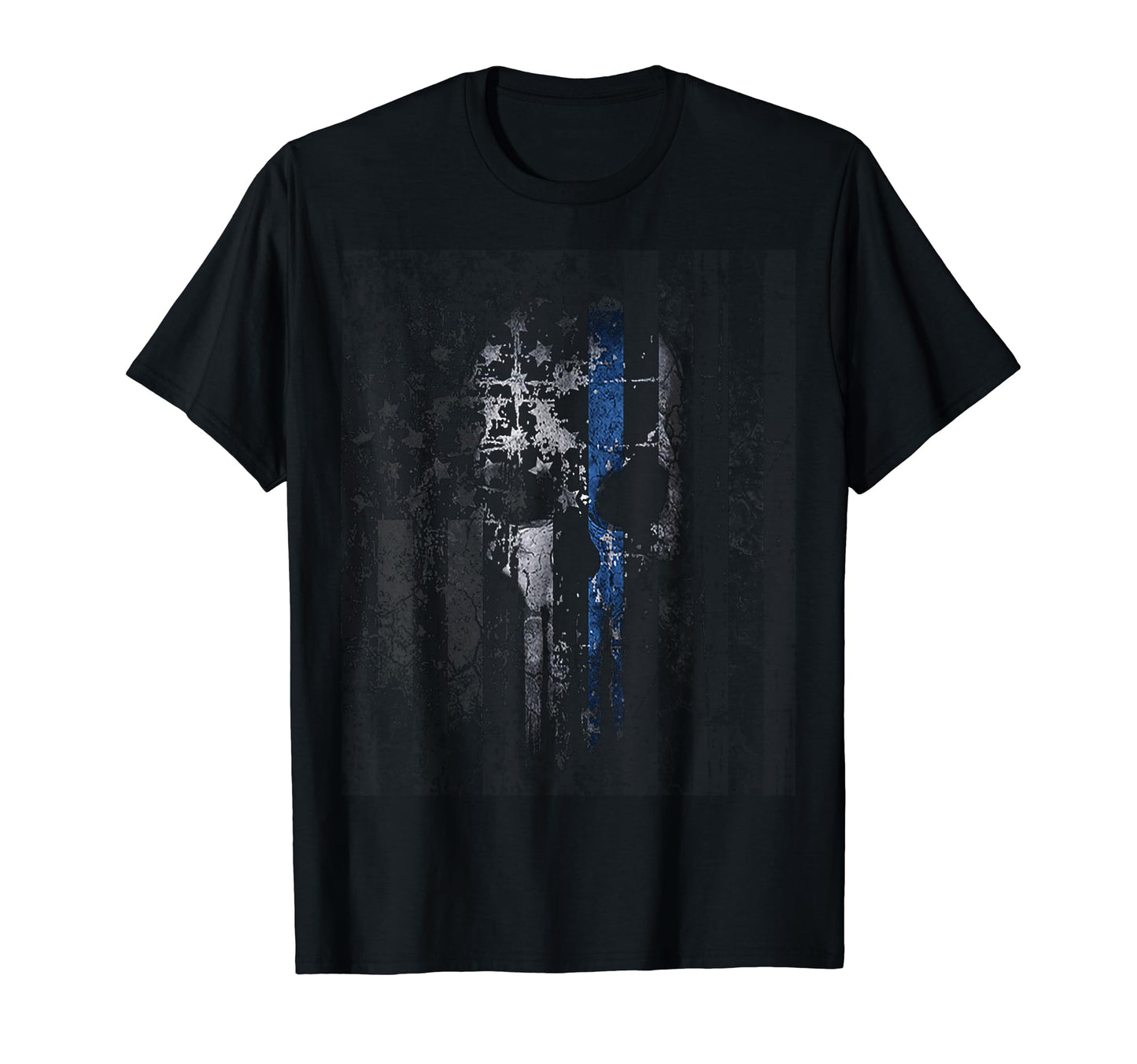 Police Thin Blue Line Support Gift Usa T-Shirt - Trendy Graphic for Adults - T-Shirt, Sweatshirt, Hoodie