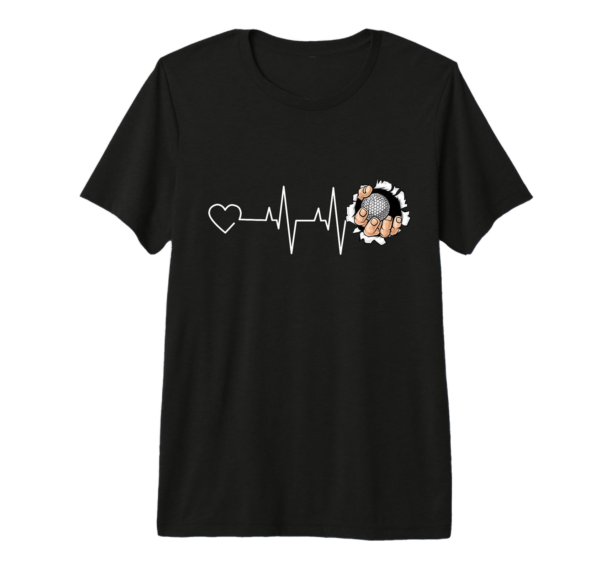 Mens Golf Player Custom Golf Golf T-Shirt - Minimalist Print for Adults - T-Shirt, Sweatshirt, Hoodie