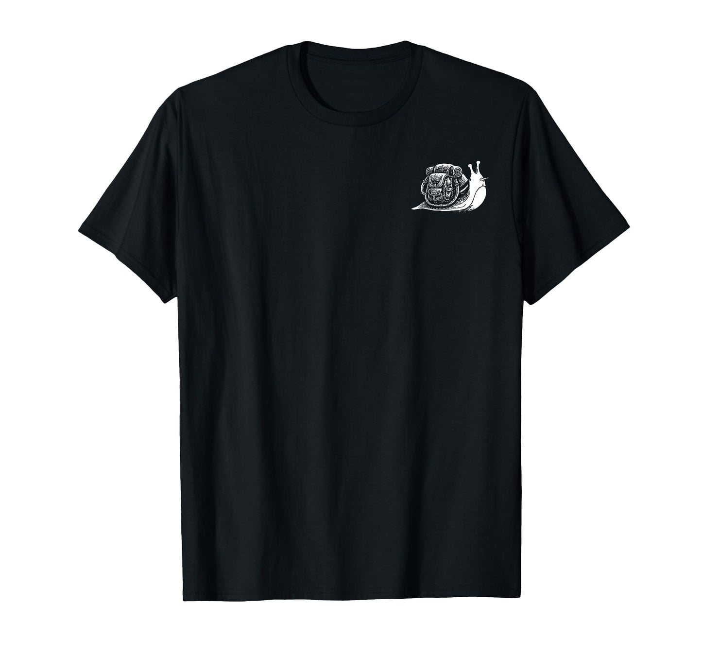 2 Sided Slow Hikers Society Be There T-Shirt - Minimalist Print for Adults - T-Shirt, Sweatshirt, Hoodie