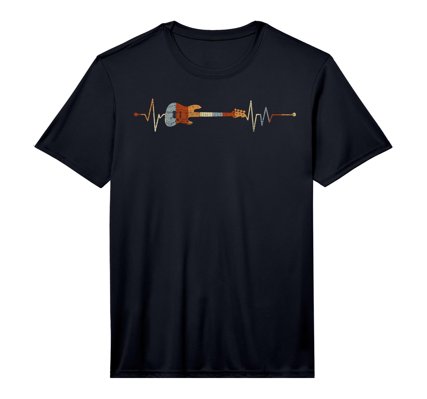 Bass Guitarist Heartbeat Bass Guitar T-Shirt - Minimalist Print for Adults - T-Shirt, Sweatshirt, Hoodie