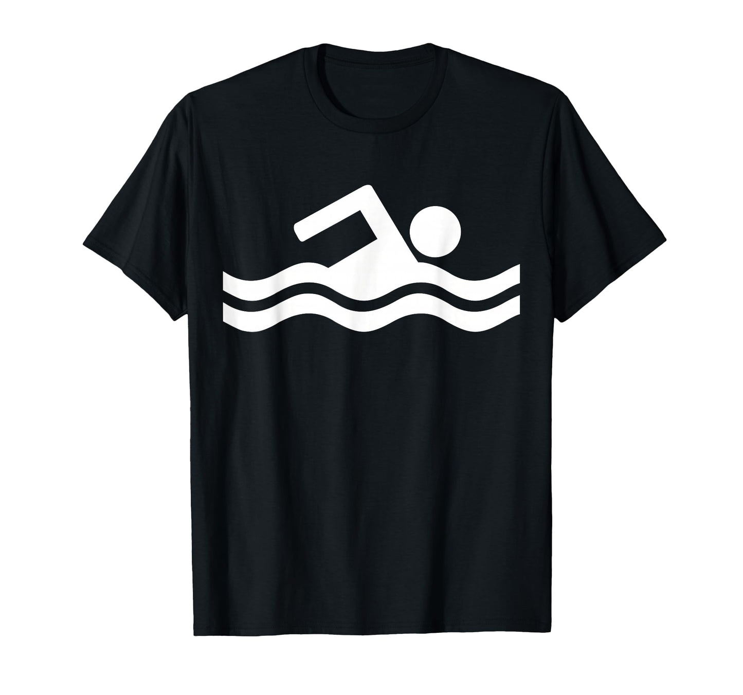 Swimming Symbol T-Shirt - Fun Novelty Design Men Women - T-Shirt, Sweatshirt, Hoodie
