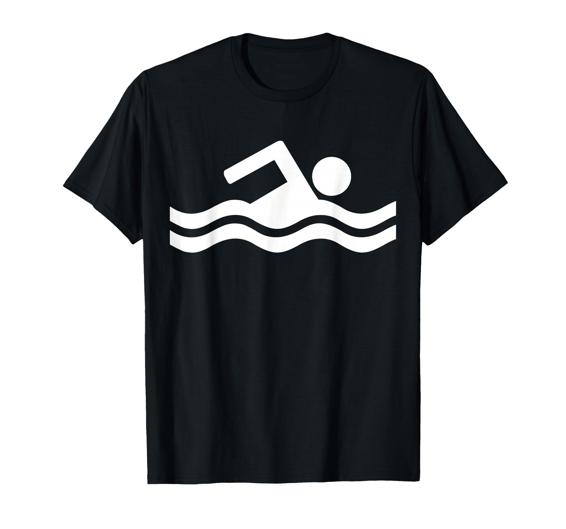 Swimming Symbol T-Shirt - Fun Novelty Design Men Women - T-Shirt, Sweatshirt, Hoodie