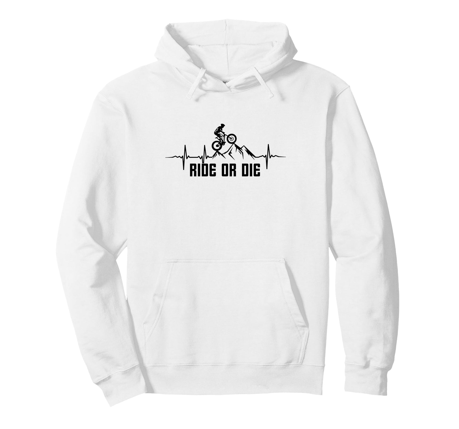 Ride Or Die Cycling Sport Mtb Mountain Hoodie - Novelty Apparel Men Women - T-Shirt, Sweatshirt, Hoodie