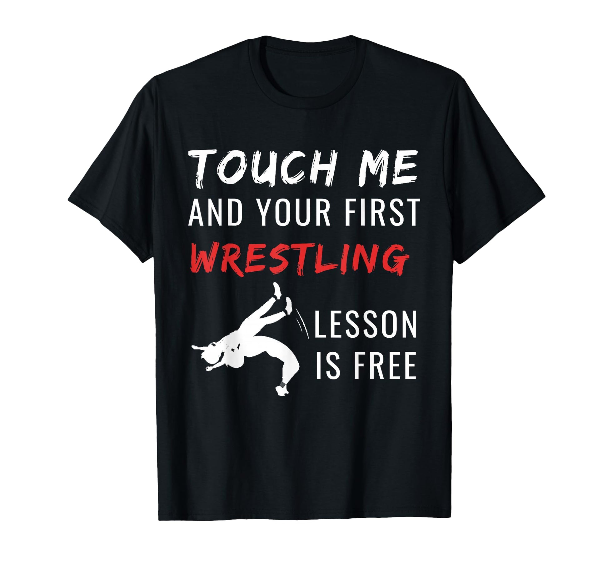 Funny Wrestling Wrestling Coach Sports T-Shirt - Minimalist Print Unisex - T-Shirt, Sweatshirt, Hoodie