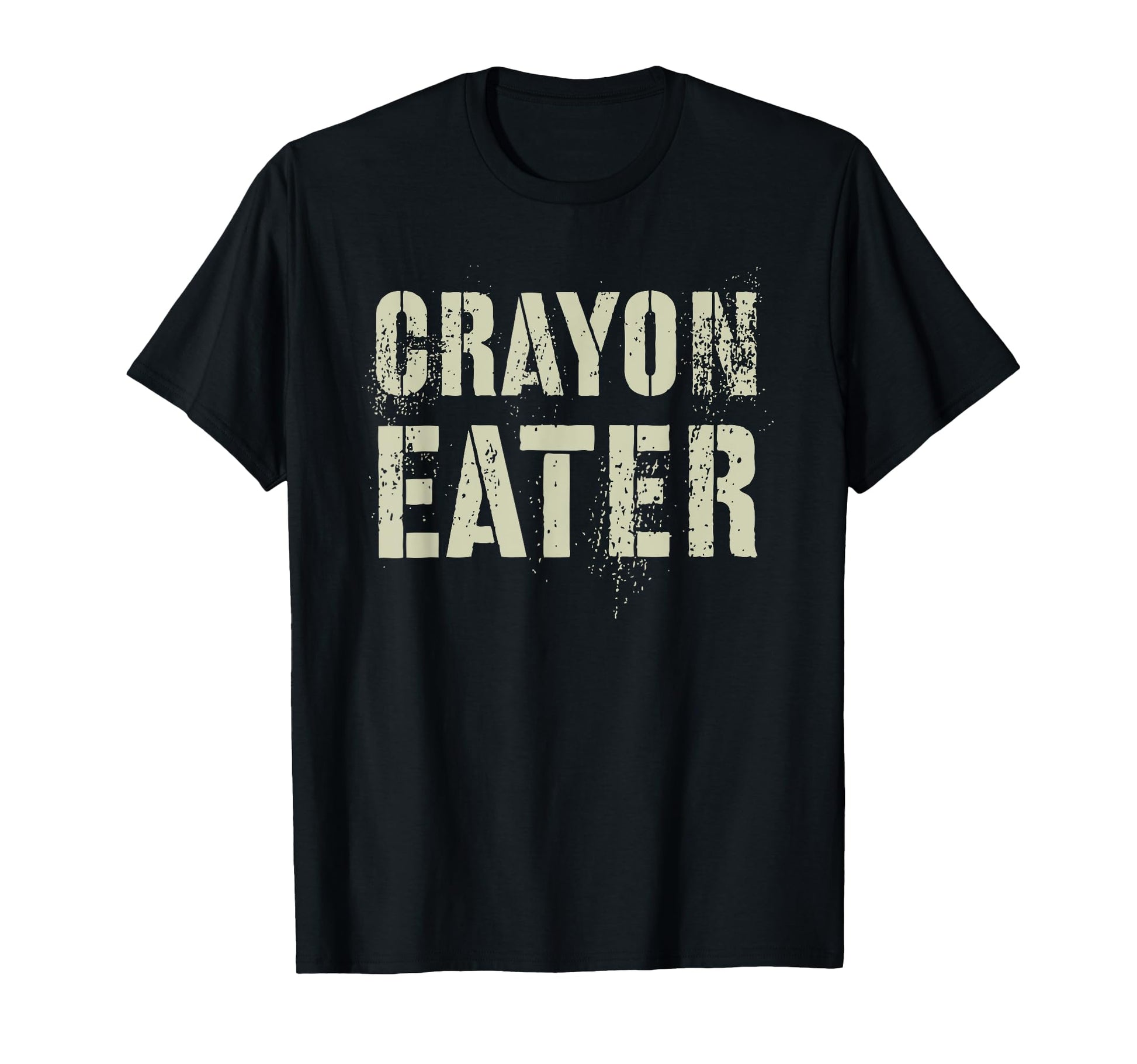 Funny Crayon Eater Proud Military Veteran T-Shirt - Unique Graphic Unisex - T-Shirt, Sweatshirt, Hoodie