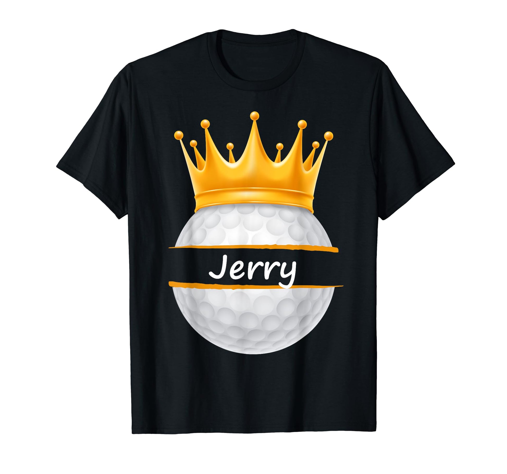 Novelty Golf Personalized Name Jerry T-Shirt - Trendy Graphic for Adults - T-Shirt, Sweatshirt, Hoodie
