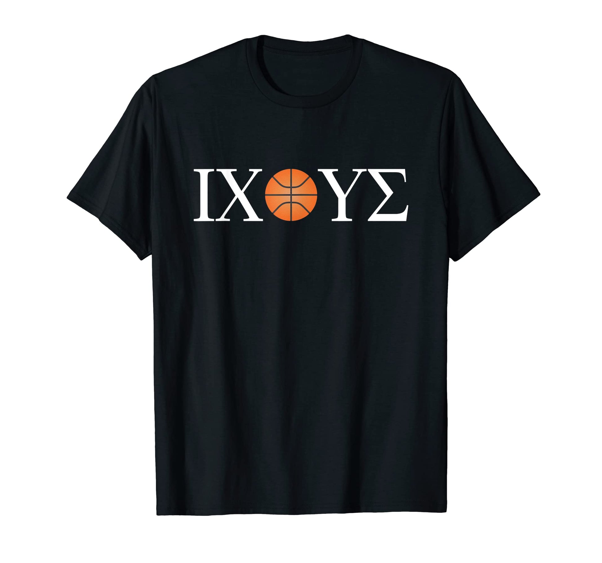 Ixoye Christian Symbol Basketball Player T-Shirt - Custom Art Print Unisex - T-Shirt, Sweatshirt, Hoodie