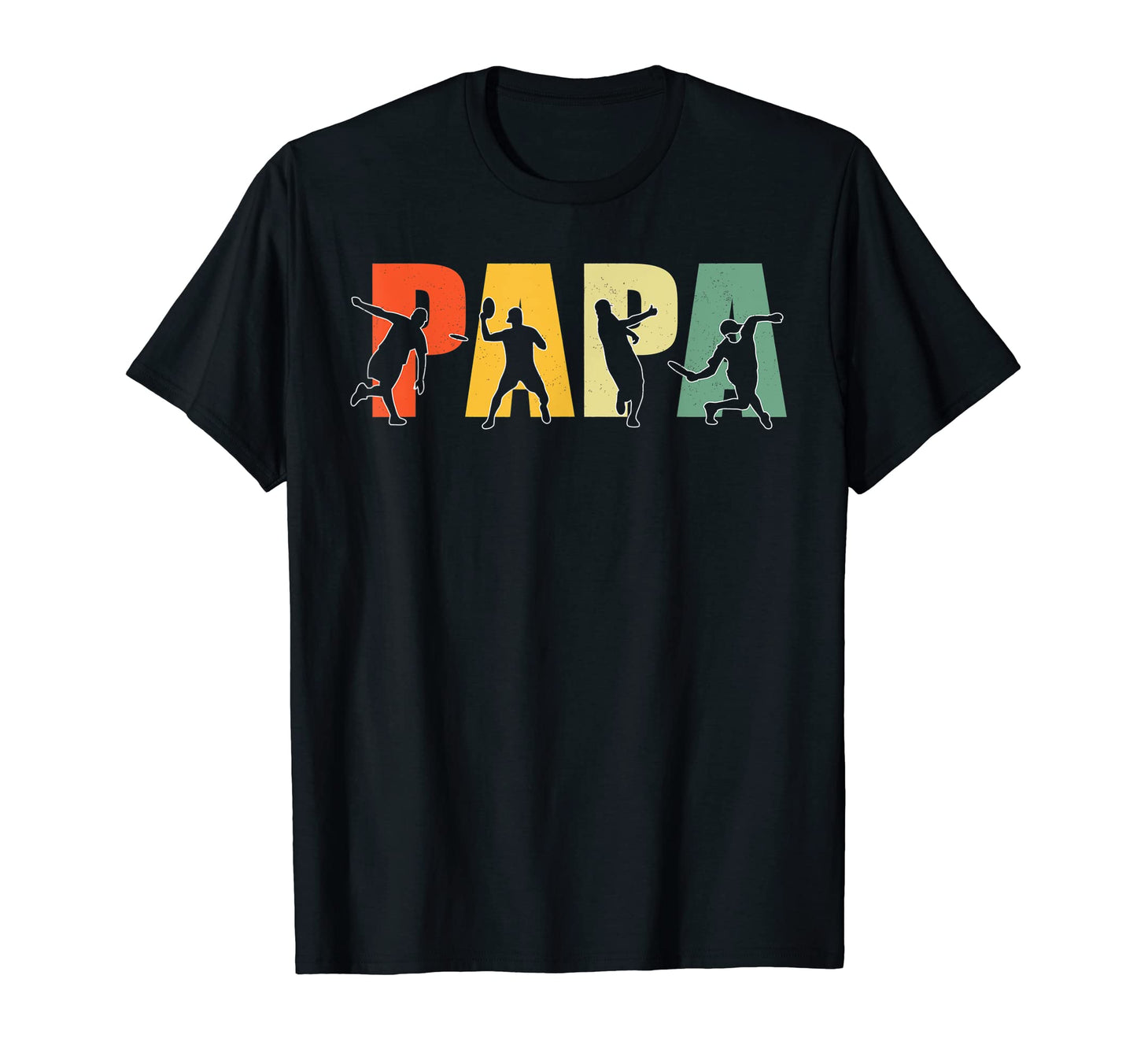 Mens Disc Golf Papa Funny Disc Golf T-Shirt - Minimalist Print Unisex - T-Shirt, Sweatshirt, Hoodie