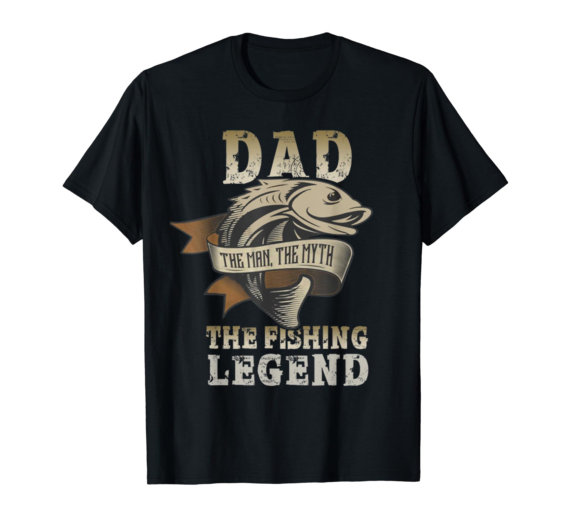 Mens Dad Myth Fishing Legend T-Shirt - Novelty Apparel Unisex - T-Shirt, Sweatshirt, Hoodie