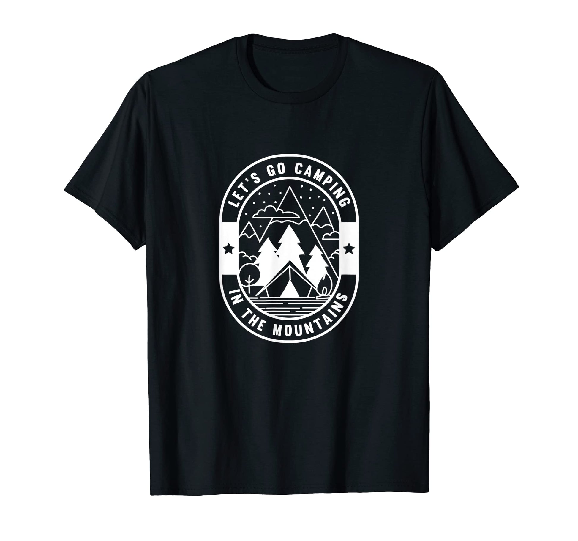 Mountains Nature Wildlife Camping T-Shirt - Trendy Graphic for Adults - T-Shirt, Sweatshirt, Hoodie