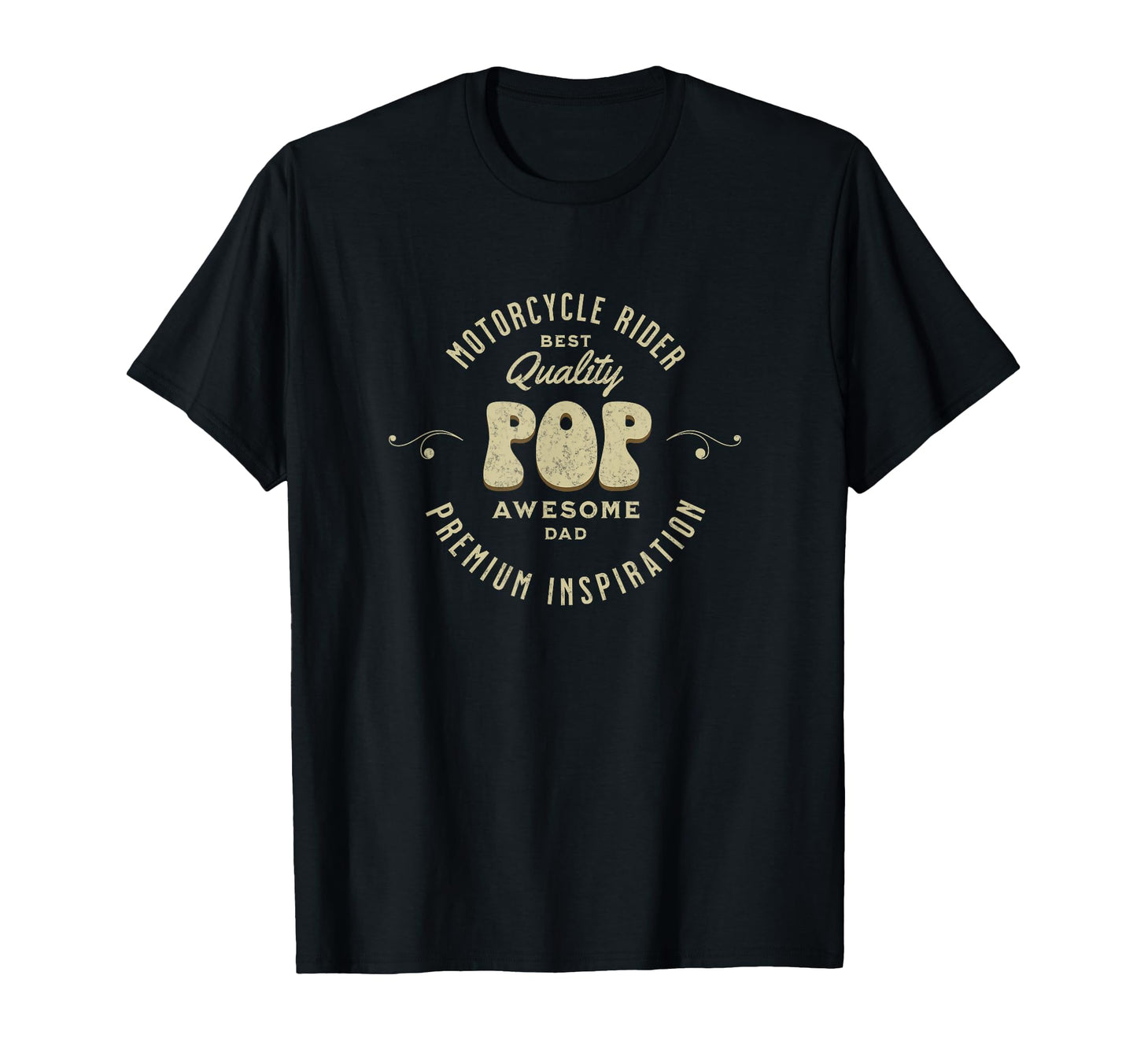 Motorcycle Dad Pop T-Shirt - Graphic Print Men Women - T-Shirt, Sweatshirt, Hoodie