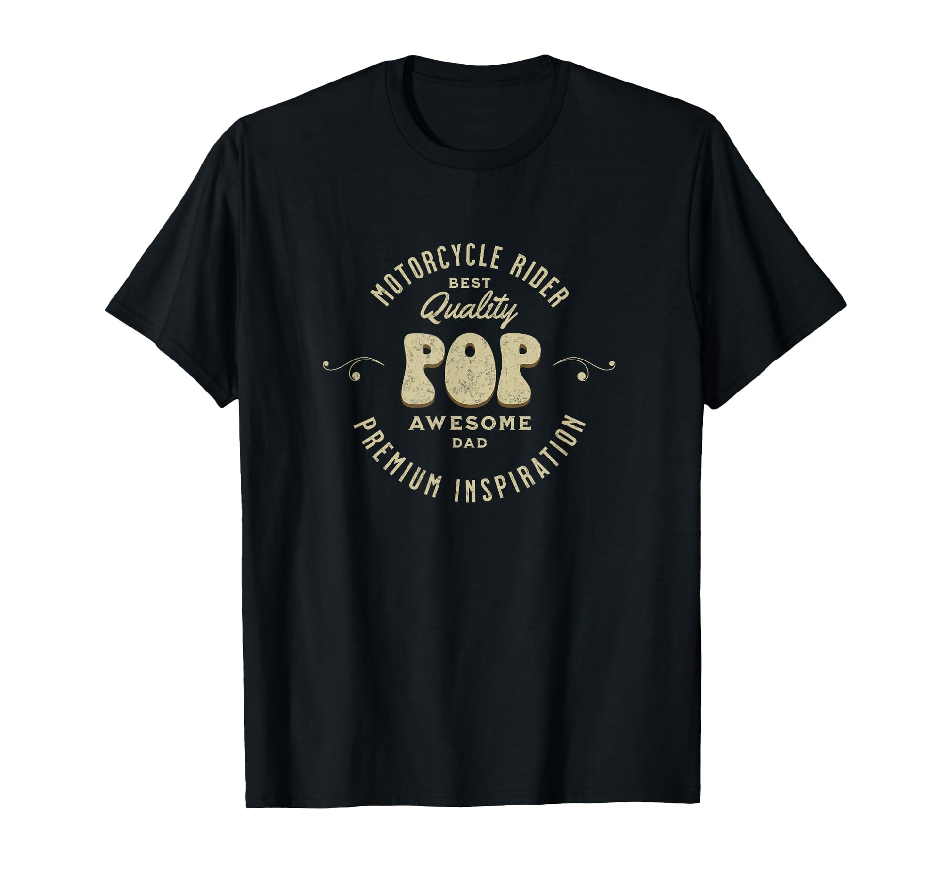 Motorcycle Dad Pop T-Shirt - Graphic Print Men Women - T-Shirt, Sweatshirt, Hoodie