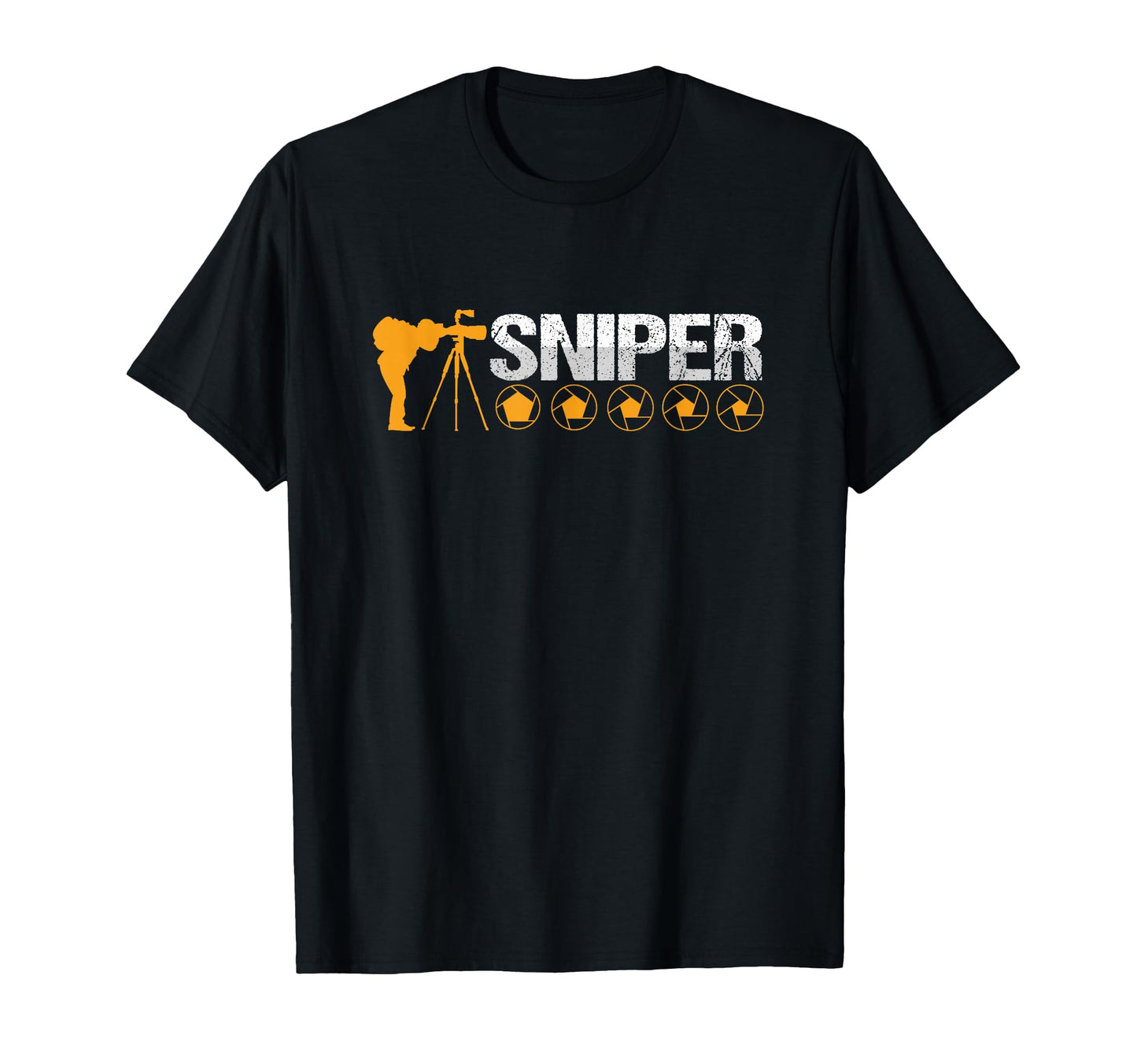 Sniper Photographer Cameraman Shutterbug T-Shirt - Streetwear Style Unisex - T-Shirt, Sweatshirt, Hoodie