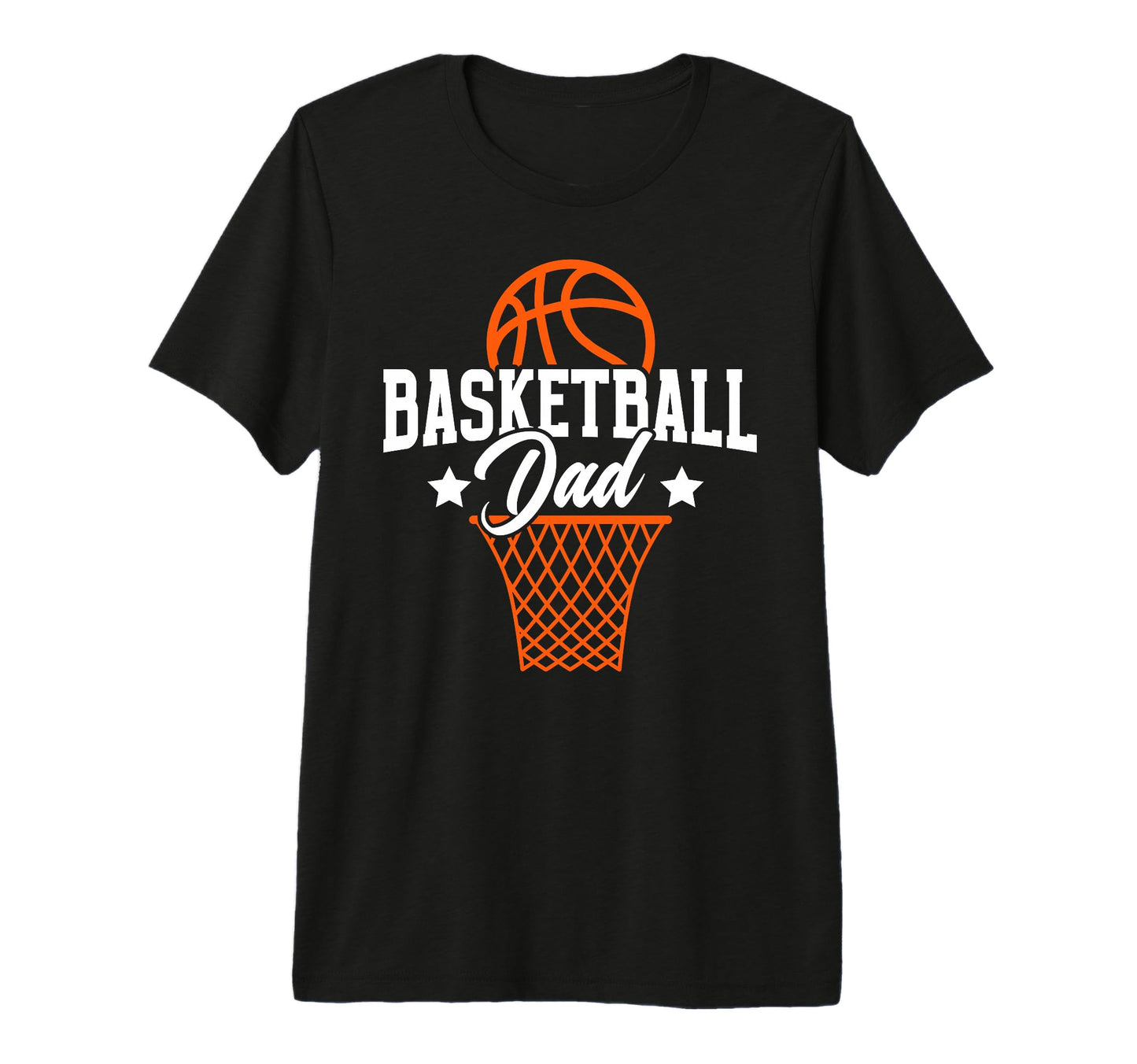 Mens Basketball Dad Basketball T-Shirt - Aesthetic Graphic for Adults - T-Shirt, Sweatshirt, Hoodie