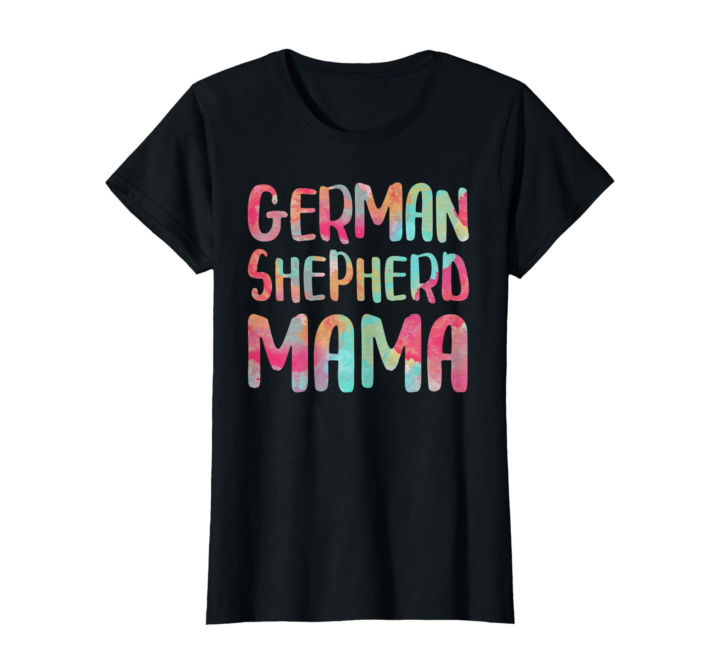 German Shepherd Mama Dog Lover T-Shirt - Custom Art Print for Adults - T-Shirt, Sweatshirt, Hoodie