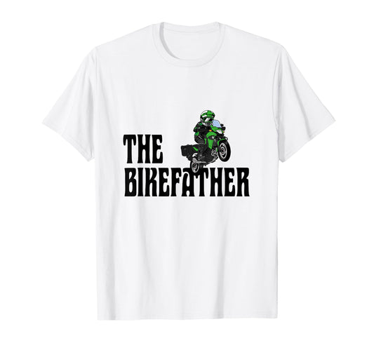 Biker Biker Dad Bikefather Funny Motorcycle T-Shirt - Trendy Graphic Unisex - T-Shirt, Sweatshirt, Hoodie