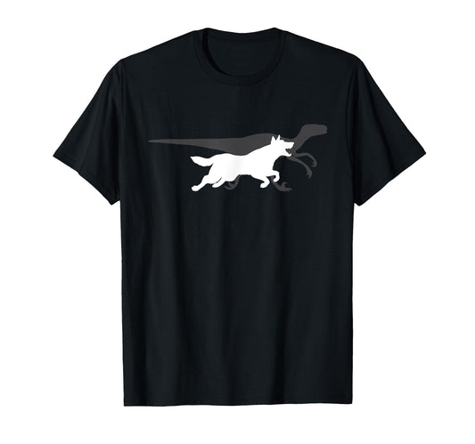 Belgian Malinois Velociraptor T-Shirt - Custom Art Print for Adults - T-Shirt, Sweatshirt, Hoodie