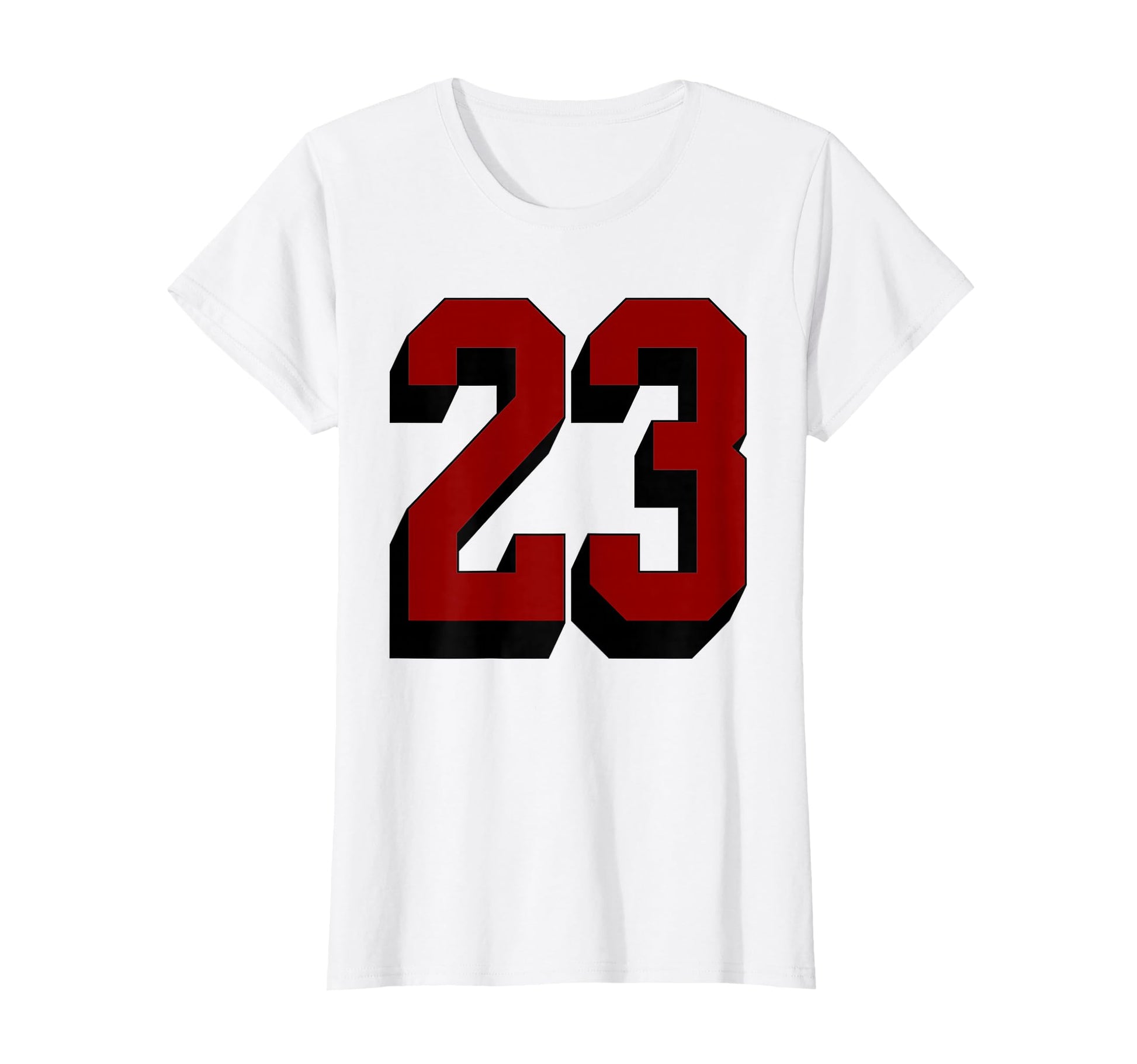 23 Number 23 Varsity Fan Sports T-Shirt - Fun Novelty Design for Adults - T-Shirt, Sweatshirt, Hoodie