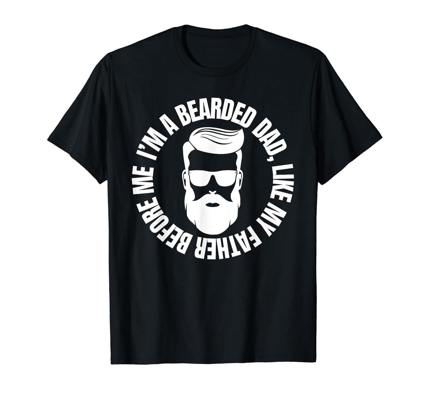 Funny Beard Blood Sweat Tactical Beard T-Shirt - Custom Art Print Unisex - T-Shirt, Sweatshirt, Hoodie